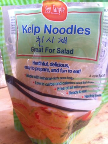 Glutenvrij en Koolhydraatarm: Kelp Noodles